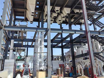 強福飼料機械雙線SZLH508項目安裝進行中