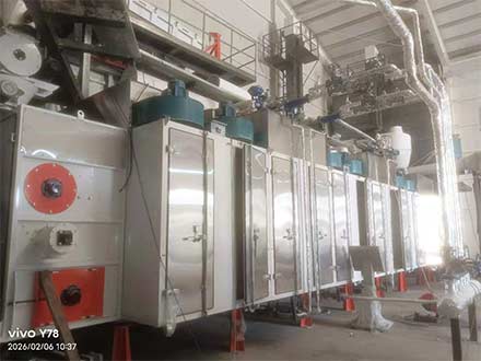 強福機械5-6噸魚飼料膨化烘干機伊拉克項目