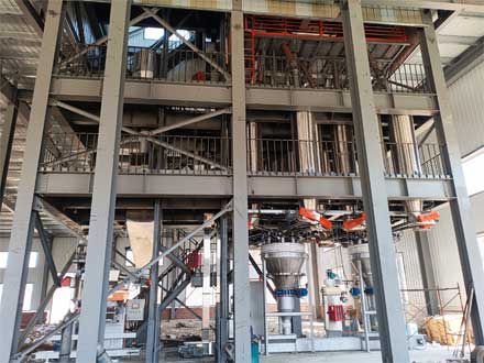 強福機械250kg每批次全自動預混料生產線安裝完成