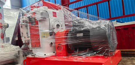 強福機械32型飼料顆粒生產線設備發貨內蒙古