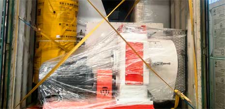 強(qiáng)福機(jī)械35型家禽動(dòng)物飼料顆粒生產(chǎn)線發(fā)往非洲