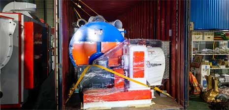 強(qiáng)福機(jī)械平模飼料顆粒線發(fā)往韓國(guó)