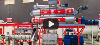 時(shí)產(chǎn)6-8噸水產(chǎn)飼料膨化機(jī)